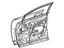 Toyota 67002-0T022 Door Shell, Driver Side