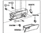 Toyota 55303-0T010-A0 Glove Box Assembly, Lower