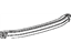 Toyota 52171-0T020 Reinforcement Beam, Rear