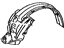 Toyota 53875-35090 Liner, Front Fender, Passenger Side