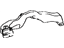Toyota 55843-35040 Heater Duct, Outer Driver Side
