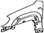 Toyota 53802-35620 Fender, Front Driver Side