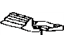 Toyota 63356-35040 Pad, Roof Headlining, Driver Side