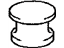 Toyota 52205-35160 Cushion Sub-Assembly, Cab Mounting, Upper