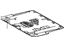 Toyota 57837-35010 Seat Reinforcement, Rear Passenger Side