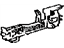 Toyota 69201-52180 Handle Base, Passenger Side