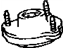 Toyota 48603-12010 Strut Mount, Passenger Side