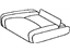 Toyota 71075-35890-B1 Cover, Rear Seat Cushion, Passenger Side (For Separate Type)