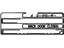 Toyota 74528-35010 Label, Door Closer Caution, Passenger Side