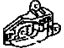Toyota 69206-20180-B0 Handle, Inside, Driver Side