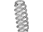 Toyota 48131-35470 Spring, Front Coil, Driver Side