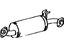Toyota 17403-66040 Pipe Assembly, Exhaust, Center