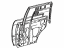 Toyota 67113-60121 Outer Panel, Passenger Side