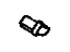 Toyota 73380-60041-E0 Belt Assembly, Rear Seat 3 Point Type, Inner, Passenger Side