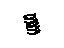 Toyota 90501-06051 Spring, Compression (For Shift Lock Release Button)