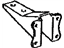 Toyota 17574-61080 Bracket, Exhaust Tail Pipe (For Rear)
