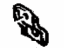 Toyota 55398-60010 Bracket, Console Mounting, Driver Side