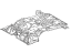 Toyota 58311-35090 Pan, Rear Floor