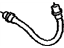 Toyota 90947-02G20 Flex Hose, Front