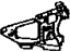 Toyota 61103-35010 Reinforcement Sub-Assembly, Cowl Side, Passenger Side