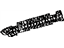 Toyota 66413-35030 Spacer, Front Passenger Side