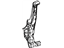 Toyota 61132-35060 Hinge Pillar, Outer Driver Side