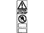 Toyota 74541-35010 Caution Label