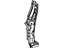 Toyota 61109-35060 Pillar Reinforcement, Lower Driver Side