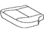 Toyota 71076-35553-B1 Cover, Rear Seat Cushion, Driver Side (For Separate Type)