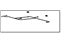 Toyota 82171-35B60 Wire, Roof