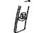 Toyota 73023-35020-B0 Anchor Plate, Passenger Side