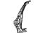 Toyota 61131-35060 Hinge Pillar, Outer Passenger Side
