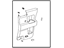 Toyota 67630-35B60-B0 Board Sub-Assembly, Rear Door Trim, Passenger Side