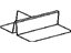 Toyota 58916-35050 Mat, Bottom