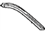 Toyota 62741-06010 Weatherstrip, Passenger Side