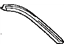 Toyota 62742-06010 Weatherstrip, Driver Side