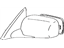 Toyota 87910-AA110-A0 Mirror Assembly, Outer Rear View, Passenger Side, White