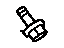 Toyota 90119-A0040 Bolt, With Washer
