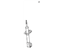 Toyota 48520-A9210 Absorber Assembly, Shock, Front Driver Side