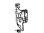 Toyota 86211-AA060 Receiver Bracket, Passenger Side