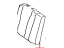 Toyota 71651-AA060 Pad, Rear Seat Back, Passenger Side(For Separate Type)
