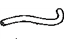 Toyota 90080-44094 Hose, Fuel Emission