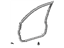 Toyota 67861-AA040 Weatherstrip, Front Door, Passenger Side