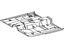 Toyota 58111-06904 Pan, Front Floor, Driver Side