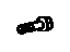 Toyota 91552-K1250 Bolt (For Rear Axle Carrier Passenger Side)