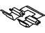 Toyota 47717-06100 Plate, Pad Support(For Rear Disc Brake)