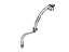 Toyota 73360-AA080-B0 Belt Assembly, Rear Seat 3 Point Type, Outer Passenger Side