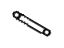 Toyota 90947-A2091 Hose, Flexible(For Rear Brake Tube), Driver Side
