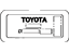 Toyota 16448-0S010 Plate, Radiator Caution