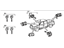 Toyota 69005-0C150 Cylinder Set, Lock
